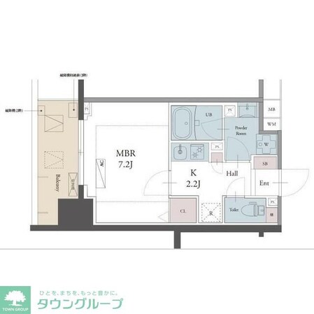 ラグゼナ用賀の物件間取画像